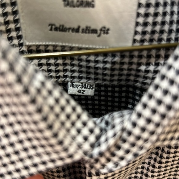 Ben Sherman long sleeve shirt tailored slim fit 16 1/2 34/35 42 men’s - Picture 3 of 6